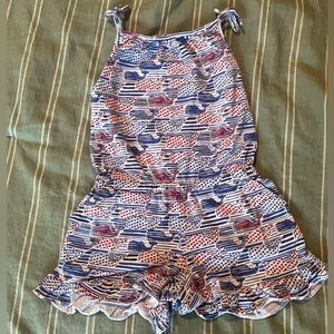 Vineyard Vines Whale Romper